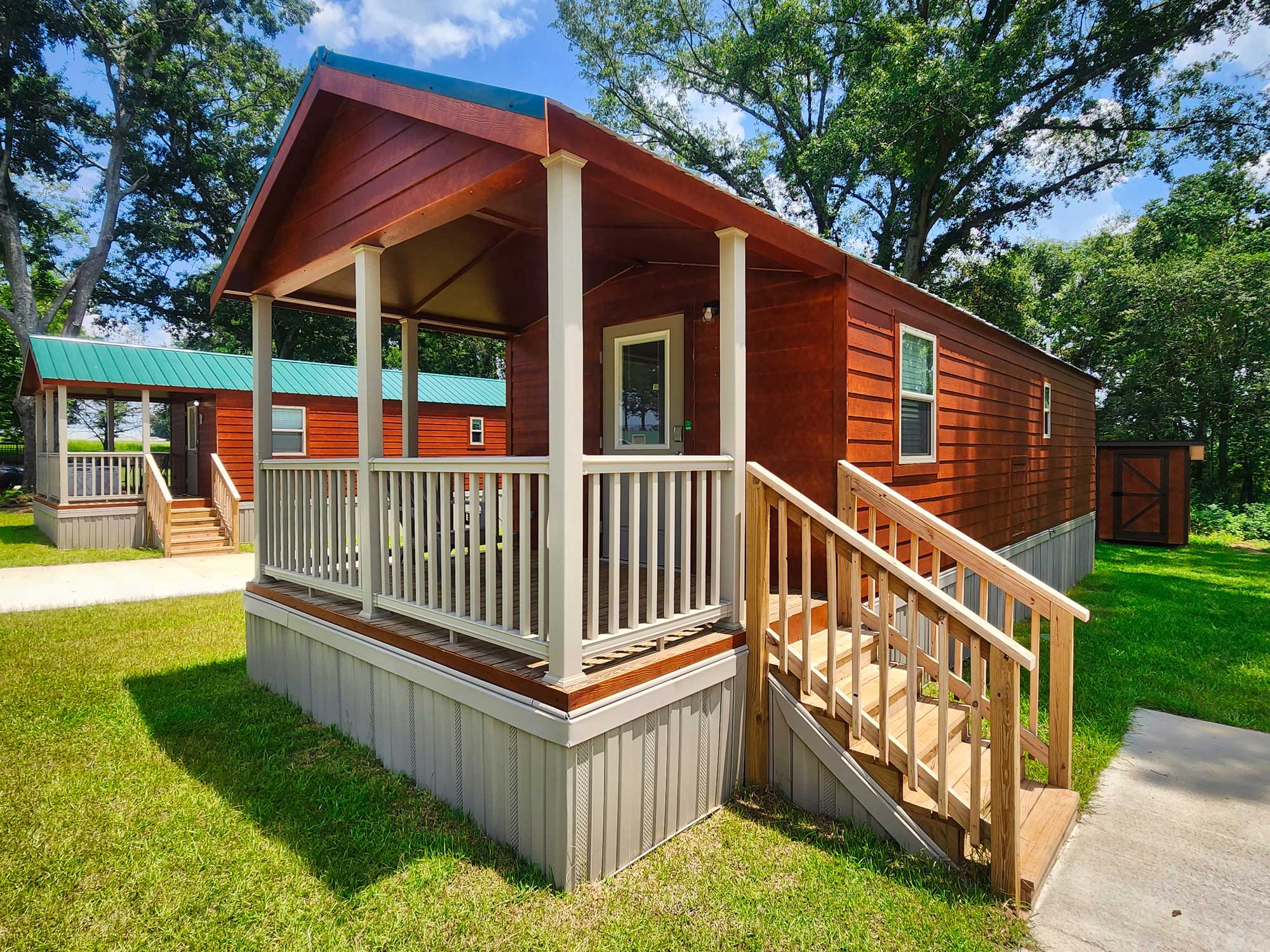 vacavia park model home cabin